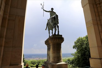 Victory and peace memorial Edenkoben, Palatinate. Built in 1899 to commemorate the Franco-Prussian