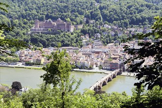 Panoramic view of Heidelberg