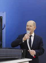 Olaf Scholz (SPD), Federal Chancellor, at the Hannover Messe Hanover, 22 April 2024 TECO 2030 is a