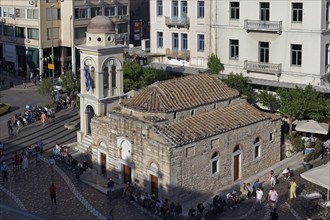 Church of Panagia Pantanassa Monastiraki Square, Plaka Old Town, Athens, Greece, Europe