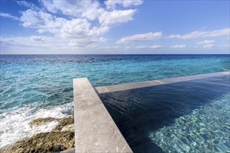 San Miguel de Cozumel, Mexico, sea promenade and waterfront with scenic ocean views of Cozumel