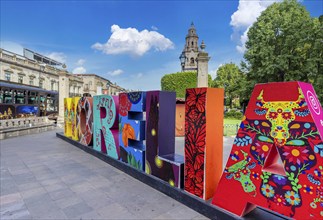 Morelia, Michoacan, Mexico, September 22, 2021: Morelia, popular tourist destination Morelia