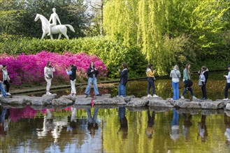 The Keukenhof, gardens, amusement park, spring park, spring flower show, near Lisse, South Holland,