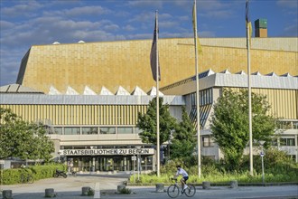 State Library, Potsdamer Straße, Kulturforum, Tiergarten, Mitte, Berlin, Germany, Europe