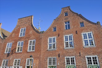 Dutch houses, old buildings, brick facades, Mittelstraße, Dutch Quarter, Potsdam, Brandenburg,