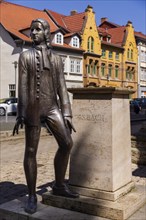 Mühlhausen townscape, Mühlhausen, Thuringia, Germany, Europe