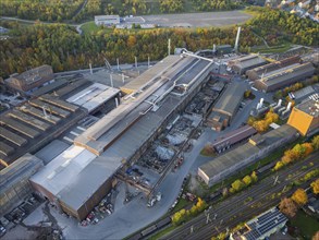 BGH stainless steel Freital, aerial photo Freital, Freital, Saxony, Germany, Europe