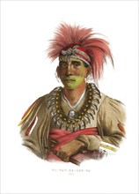 American Indian, Native American, No-Way-Ke-Sug-Ga, Chief of the Otoe tribe, United States of