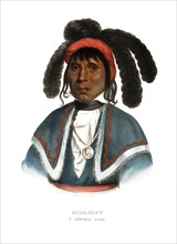 American Indian, Native American, Micanopy, a Seminole chief, United States of America, USA,