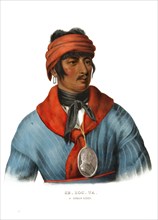 American Indian, Native American, Se-Loc-Ta, Chief of the Creek Tribe, United States of America,