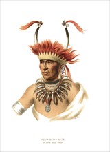 American Indian, Native American, Chonmonicase, or Shaumonekusse, Ottoe Half Chief, United States