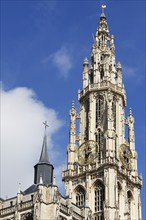 Tower of the Cathedral of Our Lady, Onze-Lieve-Vrouwekathedraal, Gothic, UNESCO World Heritage