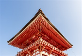 Sanju-no-to, Three Storied Pagoda, Kiyomizu-dera temple, Kyoto, Japan, Asia