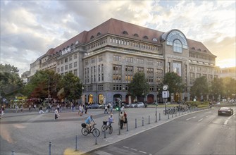 Department stores' of the West. Exterior view of the legendary luxurious KaDeWe department store.