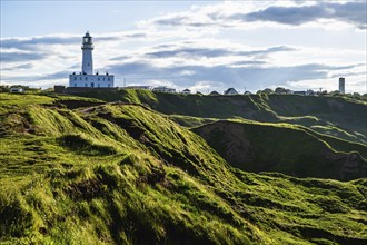 Flamborough Lighthouse, Flamborough, Yorkshire, England, United Kingdom, Europe