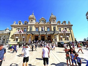 Tourists, Casino, Monte-Carlo, Monaco, Europe