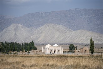 Mosque, Naryn Province, Kyrgyzstan, Asia