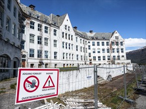 Harastølen sanatorium, above village Luster at the Lustrafjord, a branch of the Sognefjord, in use