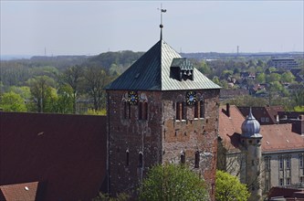 Europe, Germany, Lower Saxony, Stade, Hamburg Metropolitan Region, Hanseatic City, Alststadt, View