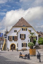 Historic Town Hall Deidesheim, German or Southern Wine Route, Palatinate, Rhineland-Palatinate,