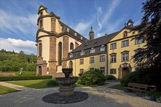 Himmerod Abbey, abbey church and abbey building, Cistercian abbey, municipality of Grosslittgen,