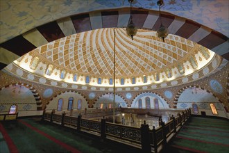 Uzungol mosque, Prayer room and cupola, Trabzon, Turkey, Asia