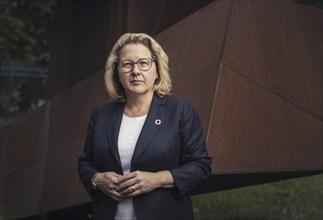 Svenja Schulze (SPD), Federal Minister for Economic Cooperation and Development, portrait taken