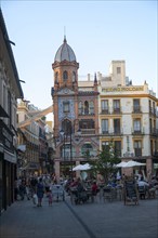 Historic buildings in Plaza de Jesus de la Pasion, Seville, Spain, Europe