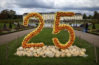 25th anniversary of the pumpkin exhibition, pumpkins, behind the Residenzschloss, Blühendes Barock,