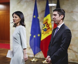 Annalena Bärbock, Federal Minister for Foreign Affairs, meets Mihai Popsoi, Foreign Minister of the