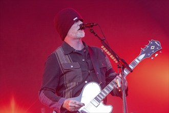 Adenau, Germany, 7 June 2024: Josh Homme from Queens of the Stone Age plays at Rock am Ring. The