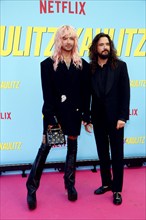 Bill and Tom Kaulitz at the premiere of the Kaulitz & Kaulitz (Netflix) reality series at the