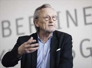 Peter Brandt, recorded during an interview at the NBR office in Berlin. 09.05.2022