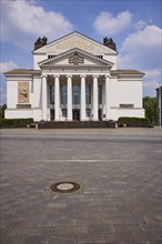 Opera and theatre Duisburg, Ruhr area, independent city, North Rhine-Westphalia, Germany, Europe