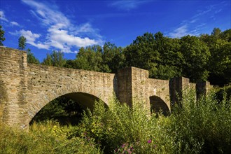 The Old Fathers' Bridge was an aqueduct and the most important water management facility of the