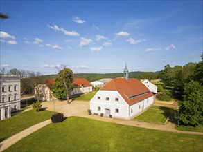 Krobnitz Castle in the district of Görlitz was the retirement home of the Prussian Minister of War