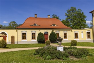 The baroque Königshain Castle is one of the two castles in the East Saxon municipality of