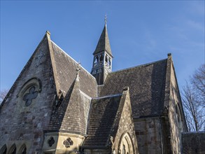 Luss parish church, Lake Lomond, Scotland, UK