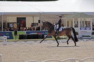 Jessica von Bredow-Werndl on TSF Dalera, dressage rider, Olympic gold medallist, Balve