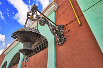 Mexico, Mazatlan, Colorful old city streets in historic city center, Central America