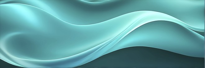 Abstract background with flowing waves ar31, AI generated, vibrant, colorful, calm, meditation