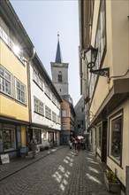 Krämerbrücke, Erfurt, Thuringia, Germany, Europe