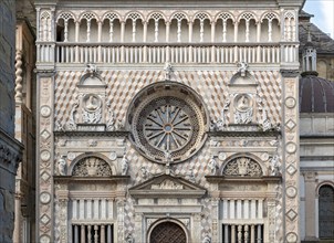 Colleoni Chapel, Cappella Colleoni, Citta alta, Bergamo, Italy, Europe