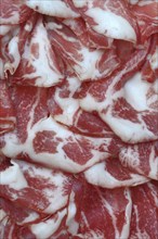 Coppa, Italian sausage variety, Italy, Europe