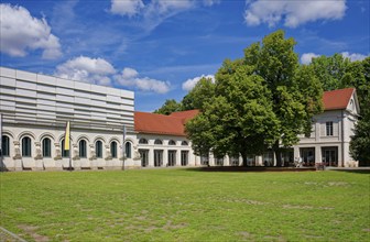 Riding hall by Gottfried Bandhauer, now a concert hall and event centre, Köthen Castle and Castle