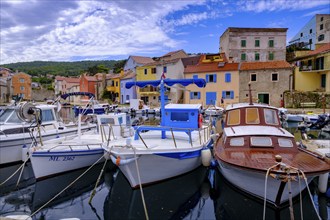 Rovenska harbour, Veli Losinj, near Mali Losinj, island of Losinj, Kvarner Gulf Bay, Croatia,