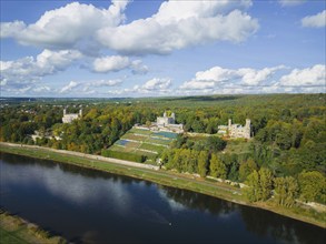 Elbschlösser am Elbhang, Dresden, Saxony, Germany, Europe