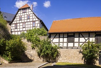 Historic Old Town, Bad Langensalza, Thuringia, Germany, Europe