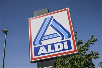 Aldi Nord logo, Berlin, Germany, Europe