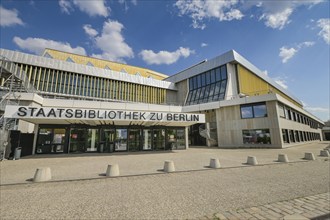 State Library, Kulturforum, Tiergarten, Mitte, Berlin, Germany, Europe